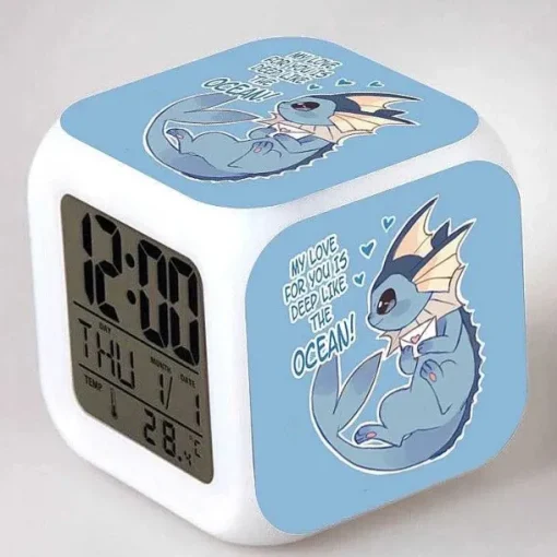 Pkm.store Uhren Und Wecker-Digitaler Pokemon Wecker In Unterschiedlichen Motiven