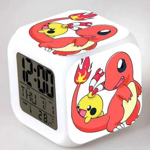 Pkm.store Uhren Und Wecker-Digitaler Pokemon Wecker In Unterschiedlichen Motiven