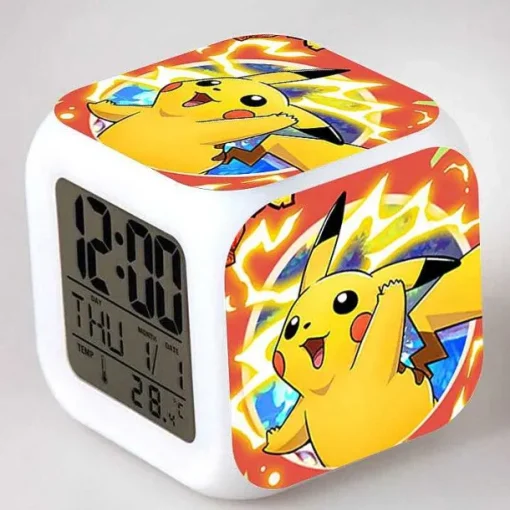 Pkm.store Uhren Und Wecker-Digitaler Pokemon Wecker In Unterschiedlichen Motiven