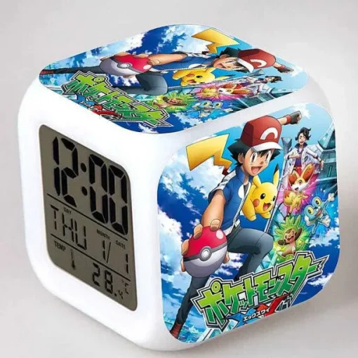 Pkm.store Uhren Und Wecker-Digitaler Pokemon Wecker In Unterschiedlichen Motiven