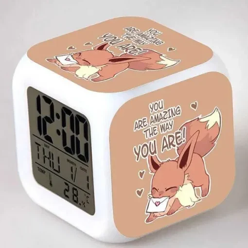 Pkm.store Uhren Und Wecker-Digitaler Pokemon Wecker In Unterschiedlichen Motiven