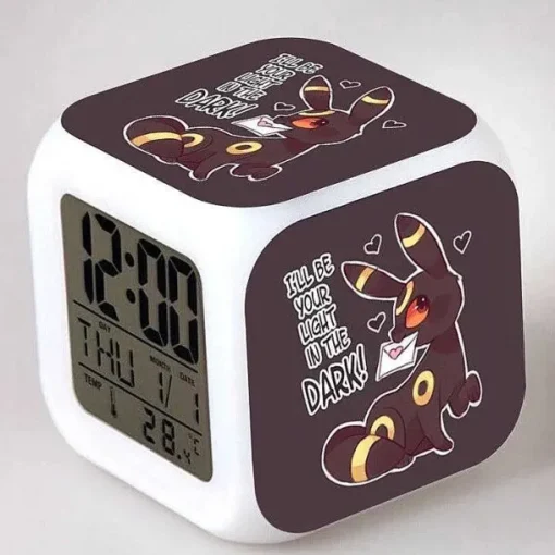 Pkm.store Uhren Und Wecker-Digitaler Pokemon Wecker In Unterschiedlichen Motiven