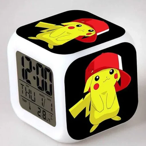 Pkm.store Uhren Und Wecker-Digitaler Pokemon Wecker In Unterschiedlichen Motiven