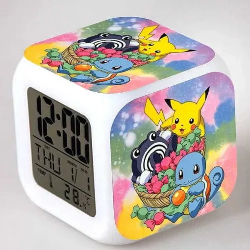 Pkm.store Uhren Und Wecker-Digitaler Pokemon Wecker In Unterschiedlichen Motiven
