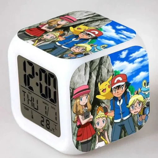 Pkm.store Uhren Und Wecker-Digitaler Pokemon Wecker In Unterschiedlichen Motiven
