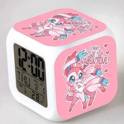 Pkm.store Uhren Und Wecker-Digitaler Pokemon Wecker In Unterschiedlichen Motiven