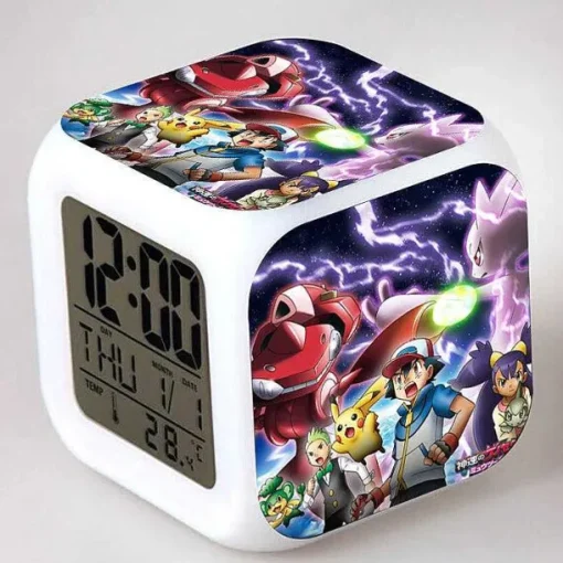 Pkm.store Uhren Und Wecker-Digitaler Pokemon Wecker In Unterschiedlichen Motiven
