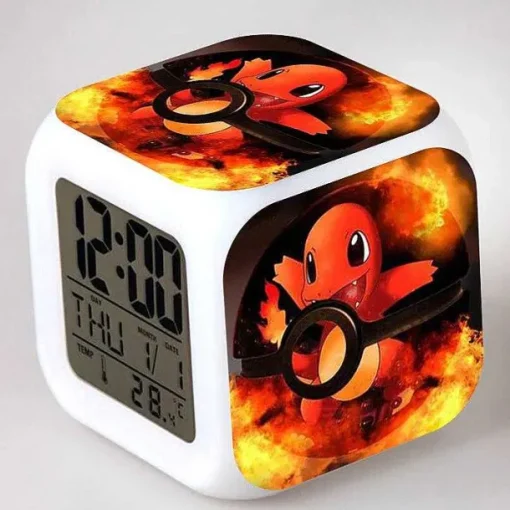 Pkm.store Uhren Und Wecker-Digitaler Pokemon Wecker In Unterschiedlichen Motiven