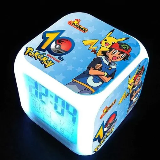 Pkm.store Uhren Und Wecker-Digitaler Pokemon Wecker In Unterschiedlichen Motiven