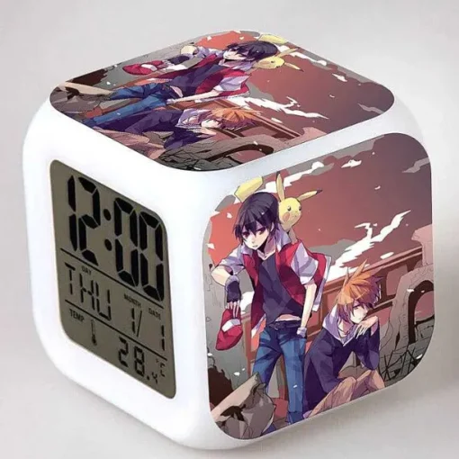 Pkm.store Uhren Und Wecker-Digitaler Pokemon Wecker In Unterschiedlichen Motiven