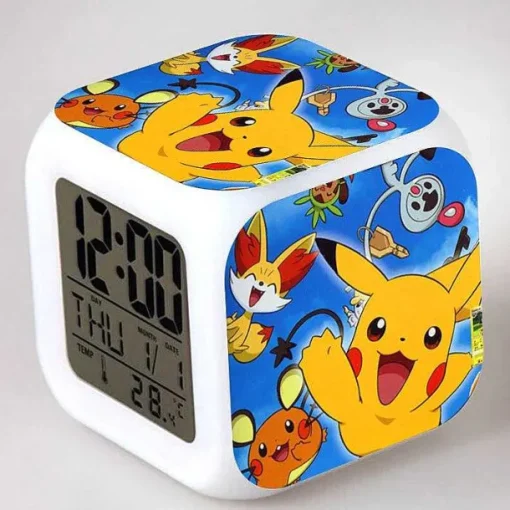 Pkm.store Uhren Und Wecker-Digitaler Pokemon Wecker In Unterschiedlichen Motiven