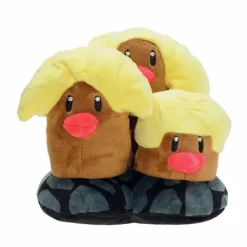 Pkm.store Pokemon Kuscheltiere-Digtri - Dugtrio Plusch Pokemon Figur (Ca. 18Cm)
