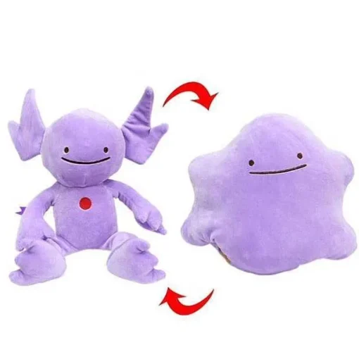 Pkm.store Pokemon Kuscheltiere-Ditto Plusch Transform Pokemon Stofftier Kuscheltier