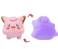 Pkm.store Pokemon Kuscheltiere-Ditto Plusch Transform Pokemon Stofftier Kuscheltier