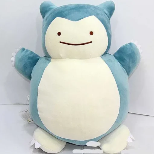 Pkm.store Pokemon Kuscheltiere-Ditto Plusch Transform Pokemon Stofftier Kuscheltier