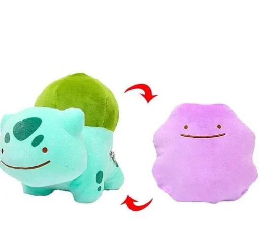 Pkm.store Pokemon Kuscheltiere-Ditto Plusch Transform Pokemon Stofftier Kuscheltier
