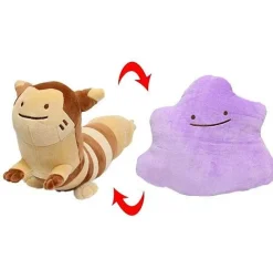 Pkm.store Pokemon Kuscheltiere-Ditto Plusch Transform Pokemon Stofftier Kuscheltier