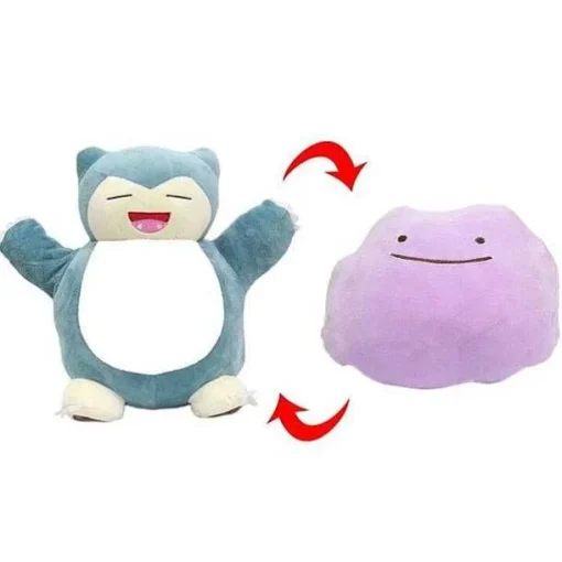 Pkm.store Pokemon Kuscheltiere-Ditto Plusch Transform Pokemon Stofftier Kuscheltier