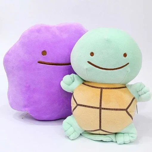 Pkm.store Pokemon Kuscheltiere-Ditto Plusch Transform Pokemon Stofftier Kuscheltier