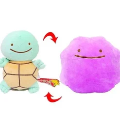 Pkm.store Pokemon Kuscheltiere-Ditto Plusch Transform Pokemon Stofftier Kuscheltier
