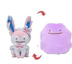 Pkm.store Pokemon Kuscheltiere-Ditto Plusch Transform Pokemon Stofftier Kuscheltier