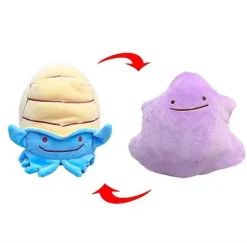 Pkm.store Pokemon Kuscheltiere-Ditto Plusch Transform Pokemon Stofftier Kuscheltier
