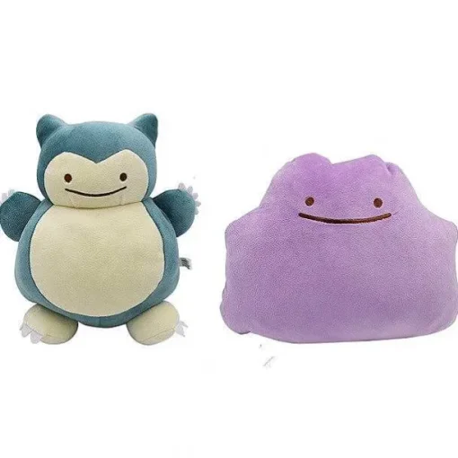 Pkm.store Pokemon Kuscheltiere-Ditto Snorlax Relaxo Kuscheltier Pokemon (Ca. 30Cm)