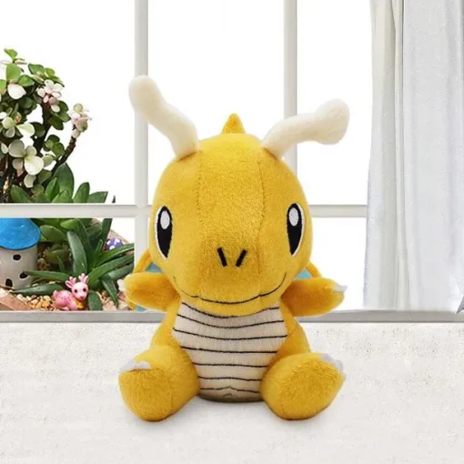 Pkm.store Pokemon Kuscheltiere-Dragonite Kuscheltier - Dragoran Pluschtier Pokemon Figur