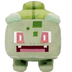Pkm.store Pokemon Kuscheltiere-Eckige Pokemon Pluschies - Evoli, Pikachu, Enton, Schiggy, Pummeluff, Bisasam Im Pixel Look