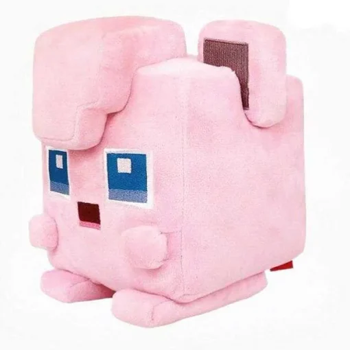 Pkm.store Pokemon Kuscheltiere-Eckige Pokemon Pluschies - Evoli, Pikachu, Enton, Schiggy, Pummeluff, Bisasam Im Pixel Look