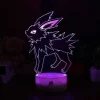 Pkm.store Pokemon Lampen & Nachtlichter-Eevee / Evoli 3D Led Lampe (9 Motive) Nachtlicht, Tischlampe