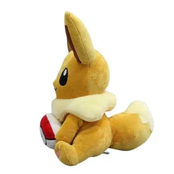 Pkm.store Pokemon Kuscheltiere-Eevee Evoli Mit Pokeball Plusch Pokemon (Ca. 28Cm)