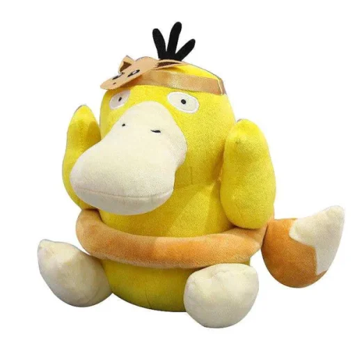 Pkm.store Pokemon Kuscheltiere-Enton / Psyduck Als Eevee / Evoli Cosplay Kuscheltier Pokemon (Ca. 25Cm)