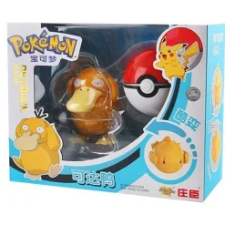 Pkm.store Pokemon Spielzeug-Enton Psyduck Figur Im Pokeball - Pokemon Spielzeug