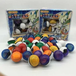 Pkm.store Pokeball & Pokebälle-36Er Set Kleine Pokemon Balle Mit Figur Und Sticker