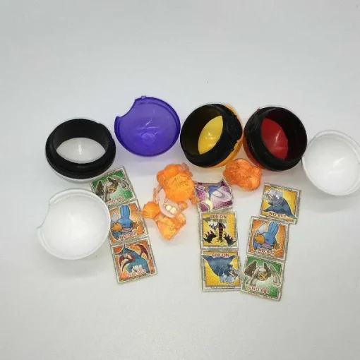 Pkm.store Pokeball & Pokebälle-36Er Set Kleine Pokemon Balle Mit Figur Und Sticker