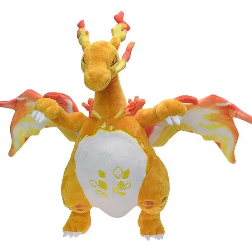 Pkm.store Pokemon Kuscheltiere-2Er Set Pluschfigur Gigadynamax-Pokemon Glurak Charizard, Ca. 38 Cm