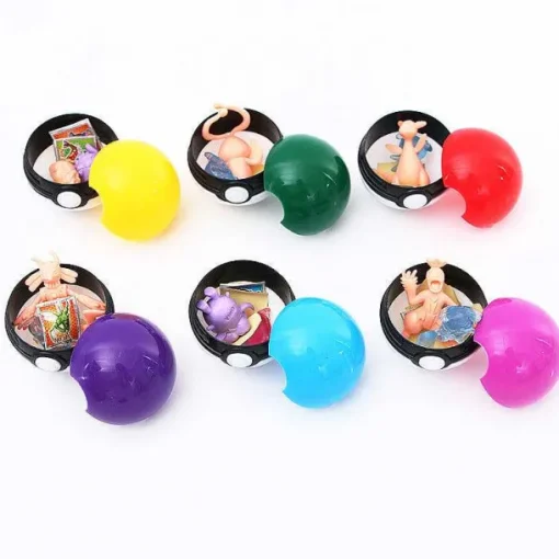 Pkm.store Pokeball & Pokebälle-24Er Set Pokebälle Mit Pokemon Figuren