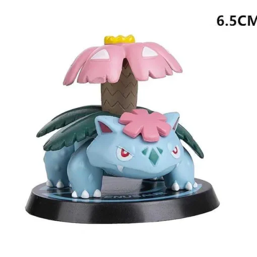 Pkm.store Pokemon Figuren-6Er Set Pokemon Figuren: Pikachu, Glurak, Turtok, Mewtwo Und Bisaflor