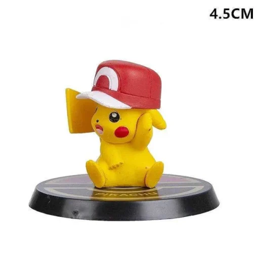 Pkm.store Pokemon Figuren-6Er Set Pokemon Figuren: Pikachu, Glurak, Turtok, Mewtwo Und Bisaflor