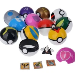 Pkm.store Pokemon Spielzeug-12Er Set Pokemon Pokebälle (Ca. 4.8Cm)