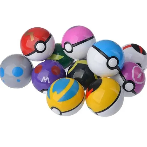 Pkm.store Pokeball & Pokebälle-12Er Set Pokemon Pokebälle (Ca. 4.8Cm)