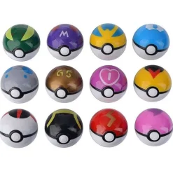 Pkm.store Pokeball & Pokebälle-12Er Set Pokemon Pokebälle (Ca. 4.8Cm)