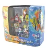 Pkm.store Pokemon Spielzeug-5Er Set Pokemon Spielzeug Pikachu Figuren Rowlet Popplio Litten Tapu Koko