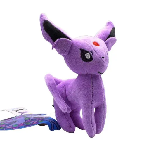 Pkm.store Pokemon Kuscheltiere-Espeon Psiana Pokemon Kuscheltier Plusch Figur (Ca. 17Cm)