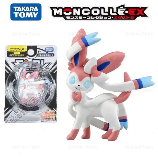 Pkm.store Pokemon Figuren-Evoli, Aquana, Blitza, Flamara, Psiana, Nachtara, Folipurba, Glaziola, Feelinara Figuren