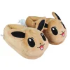 Pkm.store Herbst & Winter-Evoli Eevee Flauschige Plusch Hausschuhe Slipper