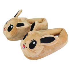 Pkm.store Sonstiges Merchandise-Evoli Eevee Flauschige Plusch Hausschuhe Slipper