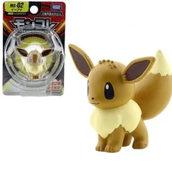Pkm.store Pokemon Figuren-Evoli Eevee Pokemon Ms-02 Eevee Sammel Figur