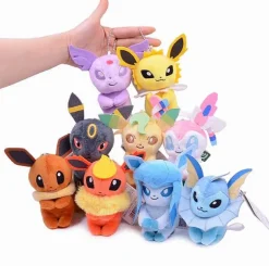 Pkm.store Pokemon Kuscheltiere-Evoli Entwicklungen Als Kuscheltiere - 9 Stk. Im Set